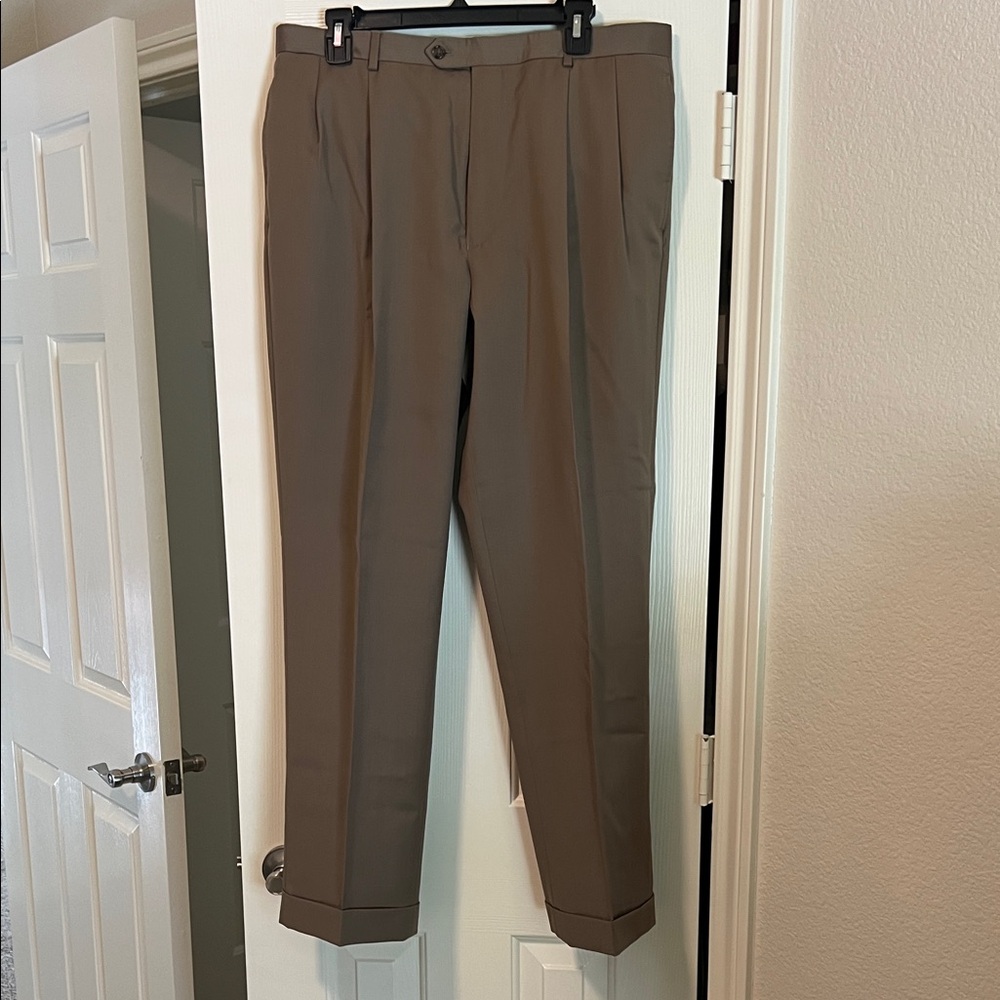 Jos. A. Bank Dark Khaki Dress Pants